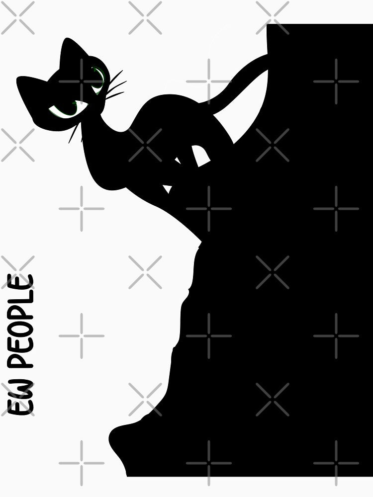 Funny EW PEOPLE Meowy Cat Lover Kittens amusant Enjoyement by RwdStore1 T-Shirts, Hoodie, Sweatshirt (Image 3)