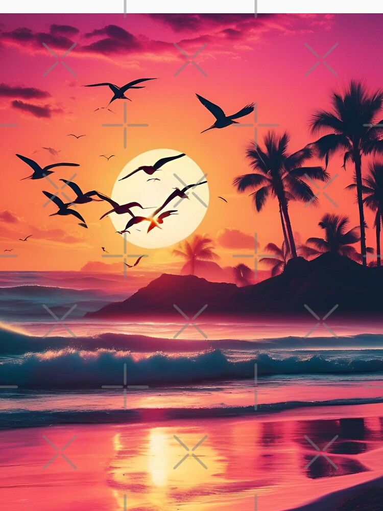 Sunset Serenity: Capture the Magic of the Beach with by Aqmean T-Shirts, Hoodie, Sweatshirt | BlankRebels.com (Image 3)