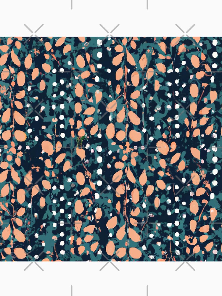 Grunge Willow Pattern by SamJanner T-Shirts, Hoodie, Sweatshirt | BlankRebels.com (Image 2)
