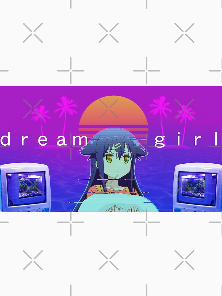 Vaporwave Anime Girl by Bien Design T-Shirts, Hoodie, Sweatshirt | BlankRebels.com (Image 3)