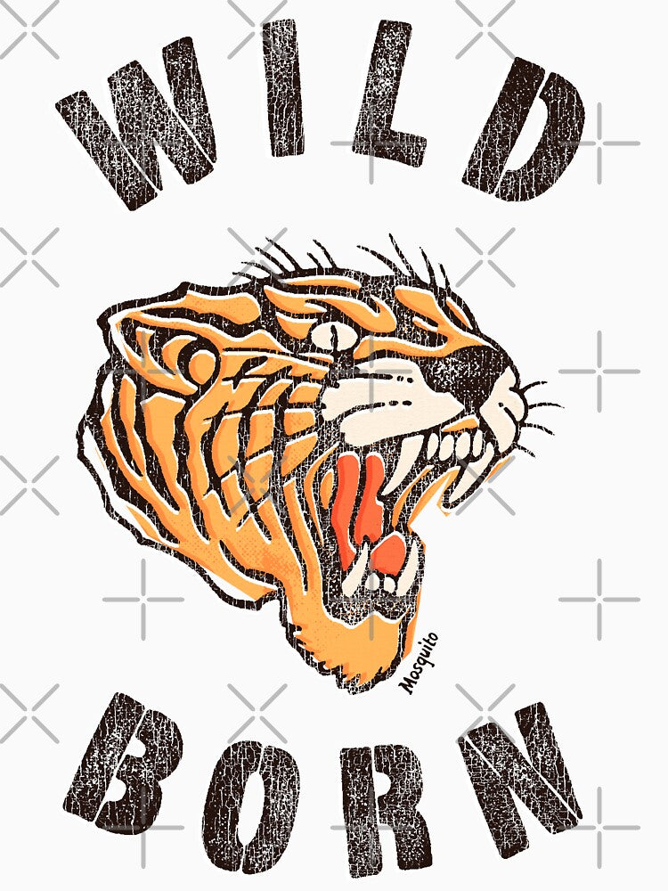 Wild born tiger by MosquitoDesign T-Shirts, Hoodie, Sweatshirt | BlankRebels.com (Image 3)