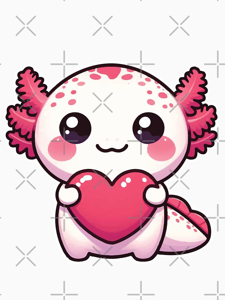 Love Axolotl by obscurax art T-Shirts, Hoodie, Sweatshirt | BlankRebels.com (Image 3)