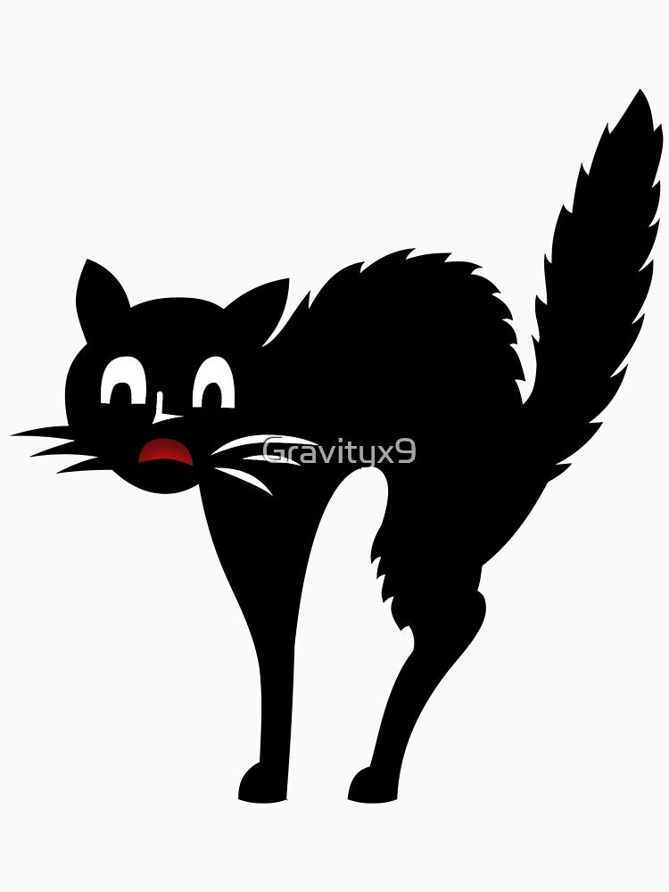 Halloween Scaredy Cat by Gravityx9 T-Shirts, Hoodie, Sweatshirt | BlankRebels.com (Image 3)