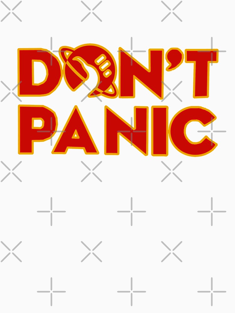 don't panic The Hitchhiker's Guide to the Galaxy by yinon-h T-Shirts, Hoodie, Sweatshirt | BlankRebels.com (Image 3)