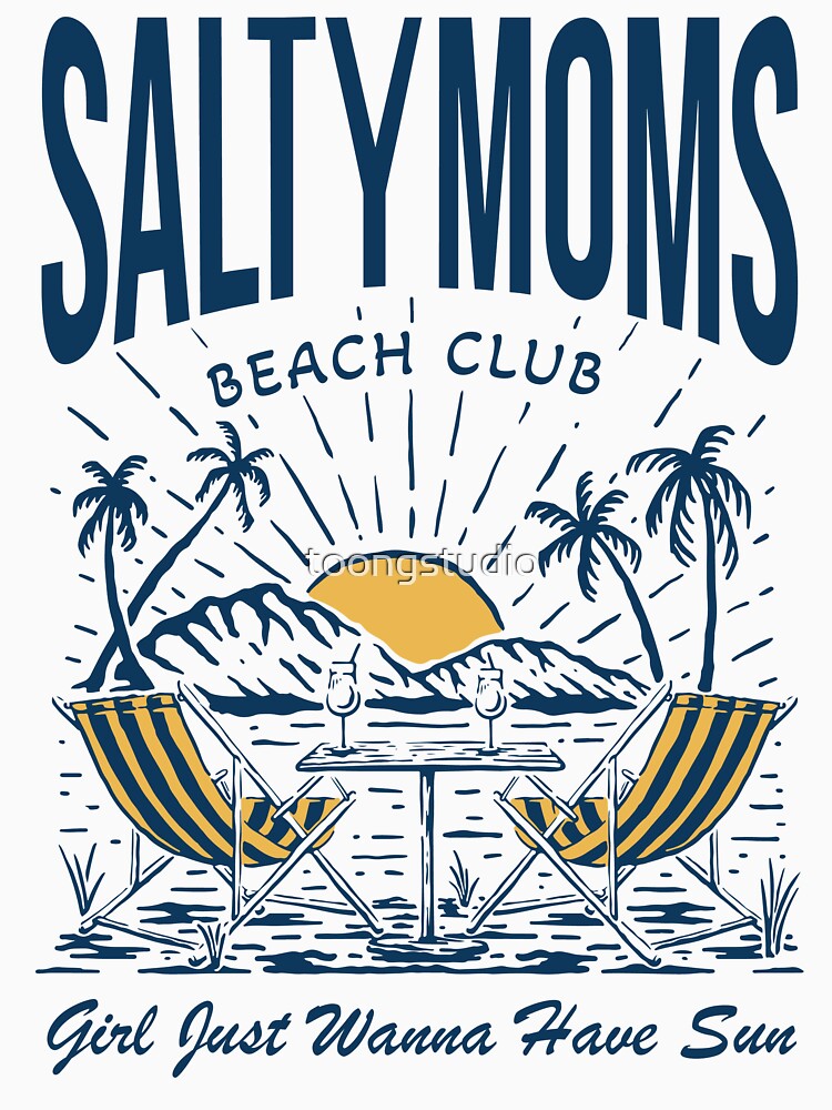 The Beach Club, Trendy Summer, Aesthetic Beach, Retro Beach Girl, Funny Sarcastic Mom, Mother's Day by... (Image 3)