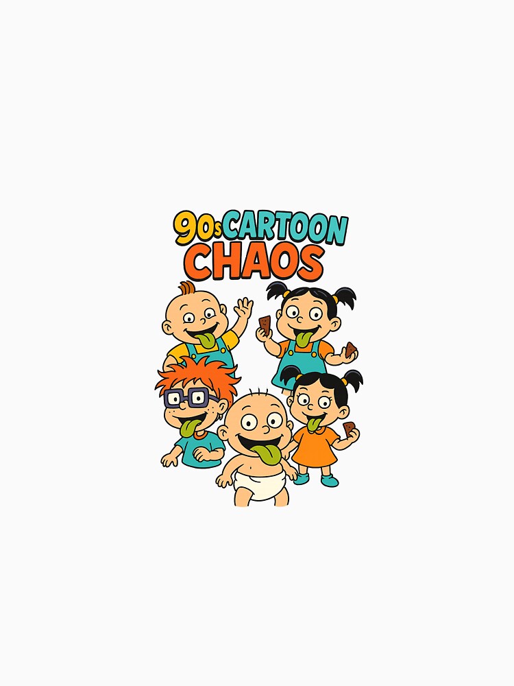 90 Cartoon Chaos by Bahamaboy T-Shirts, Hoodie, Sweatshirt | BlankRebels.com (Image 3)