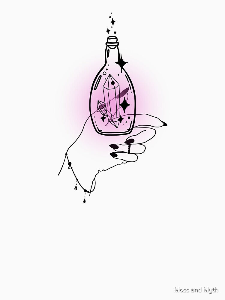 Glowing Potion 1 by Moss and Myth T-Shirts, Hoodie, Sweatshirt | BlankRebels.com (Image 3)