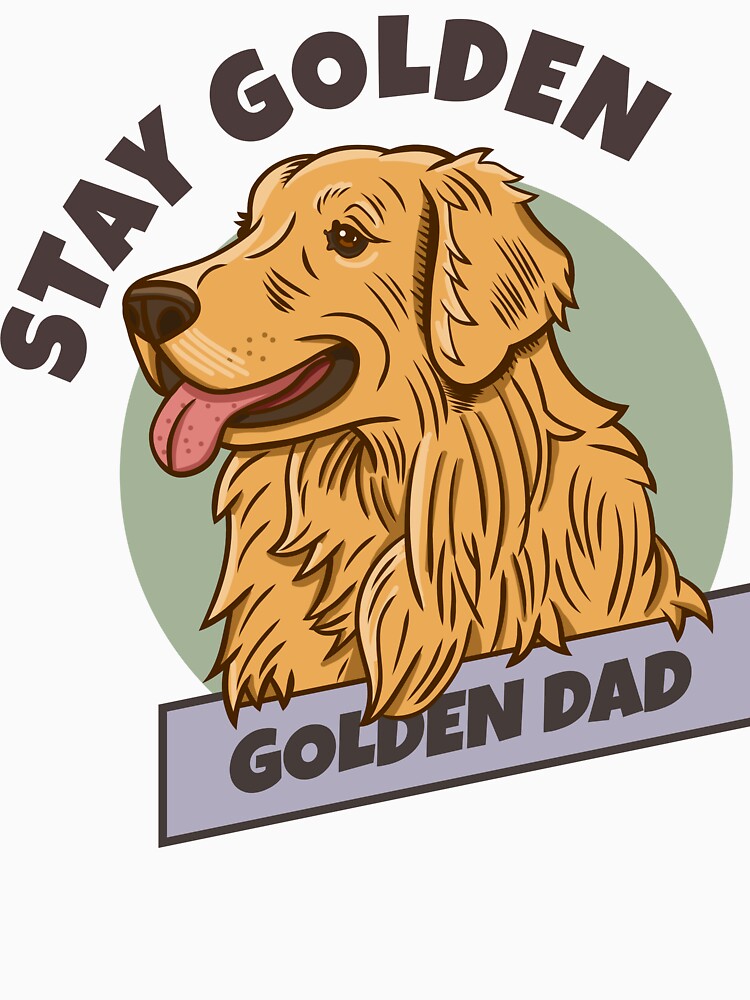 Vintage Stay Golden Dad Retriever Outdoor Style by Well Gama Studio T-Shirts, Hoodie, Sweatshirt | BlankRebels.com (Image 3)