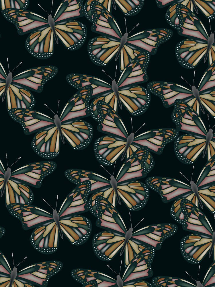 Midnight Butterflies by ZebraDesigns05 T-Shirts, Hoodie, Sweatshirt | BlankRebels.com (Image 3)