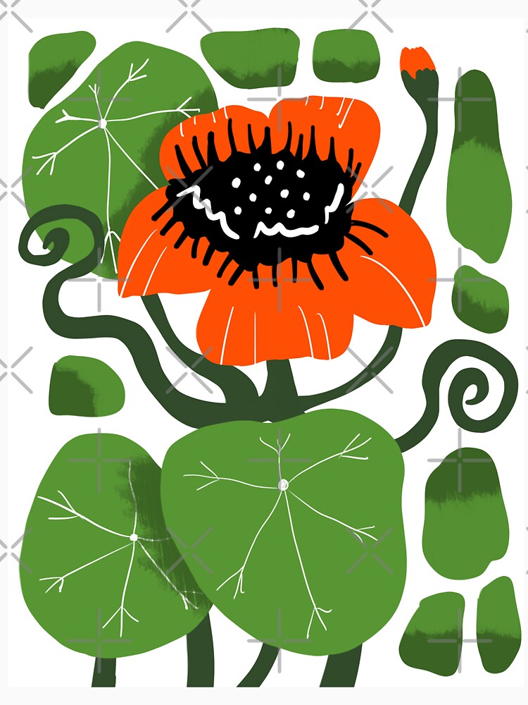 Orange flower by Wilame Lima T-Shirts, Hoodie, Sweatshirt | BlankRebels.com (Image 3)