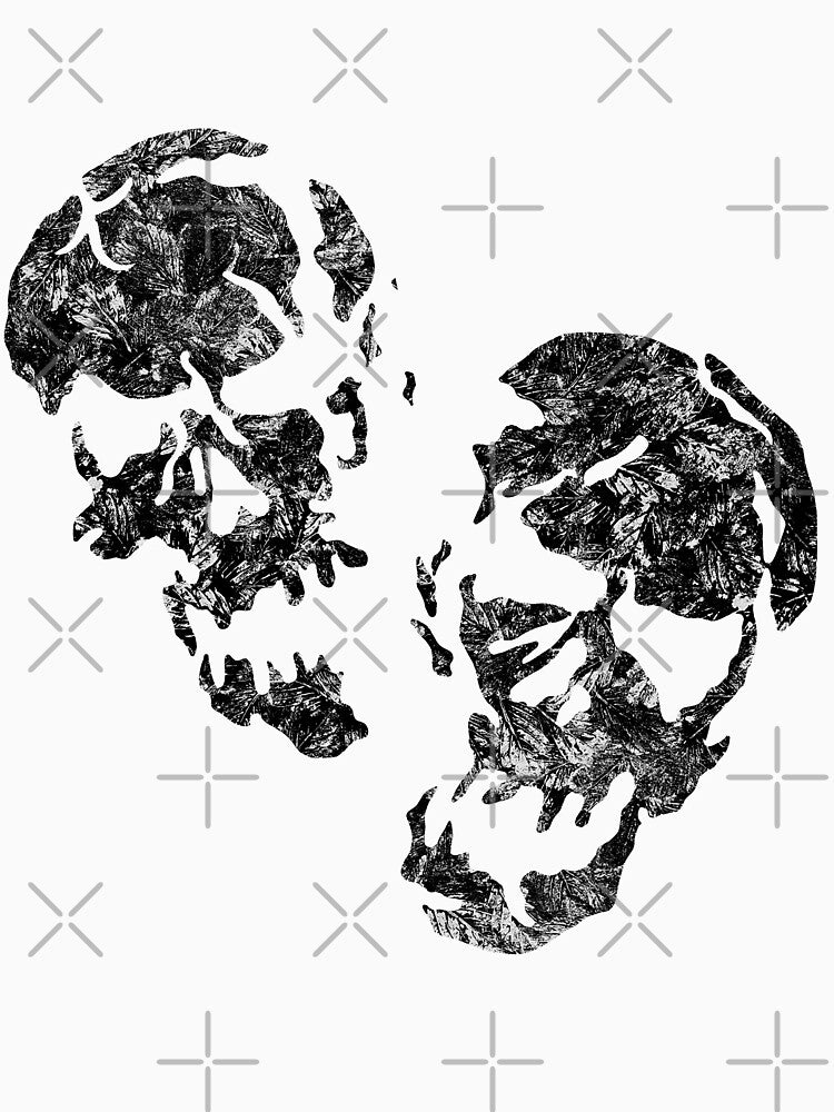 white leaves in darkest skies abstract skulls by TitaCris T-Shirts, Hoodie, Sweatshirt | BlankRebels.com (Image 3)