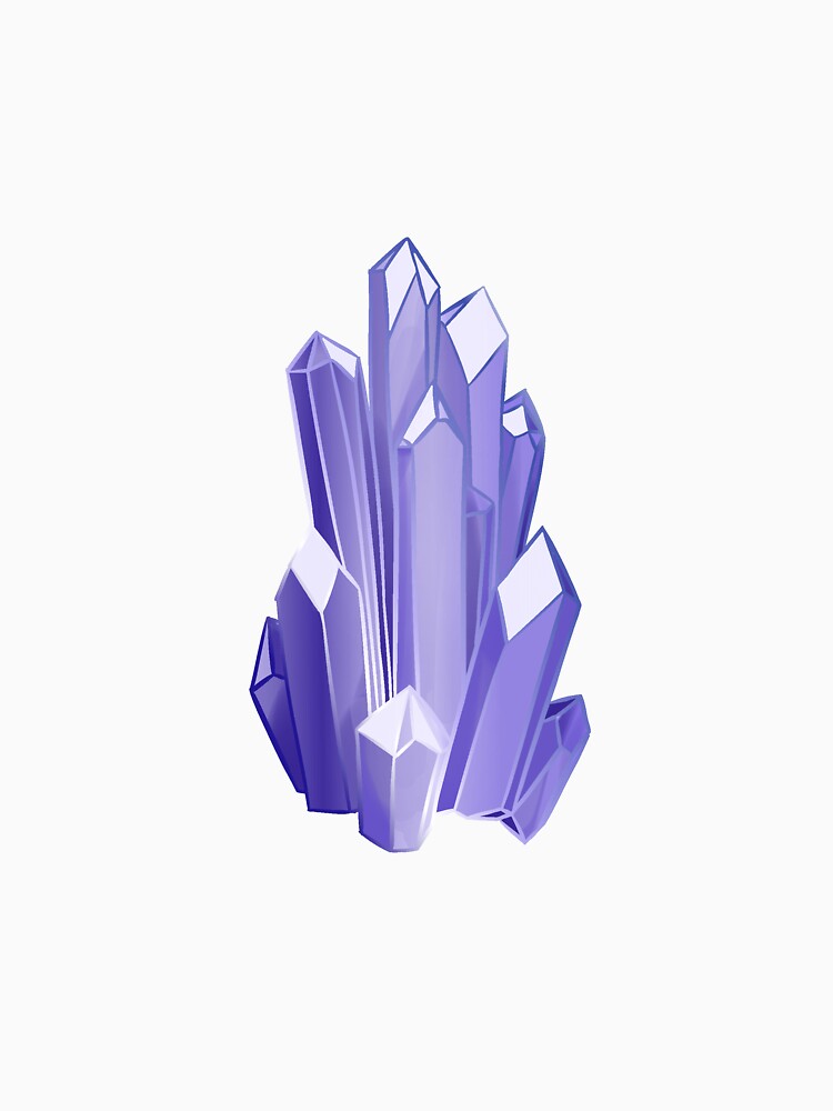 Magic Crystal Crystalline Amethyst Stone Crystals Purple Crystal Violet by Aissa Zans T-Shirts, Hoodie, Sweatshirt (Image 3)