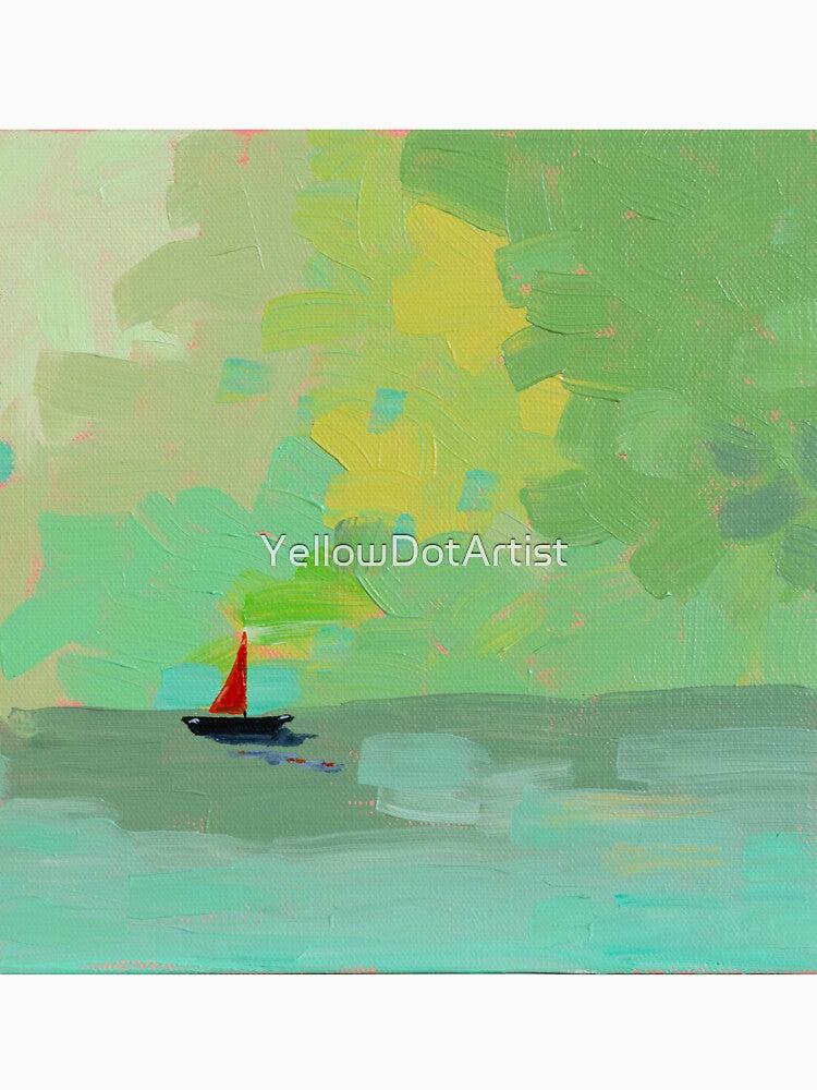 Sailboat Sail Away by YellowDotArtist T-Shirts, Hoodie, Sweatshirt | BlankRebels.com (Image 3)