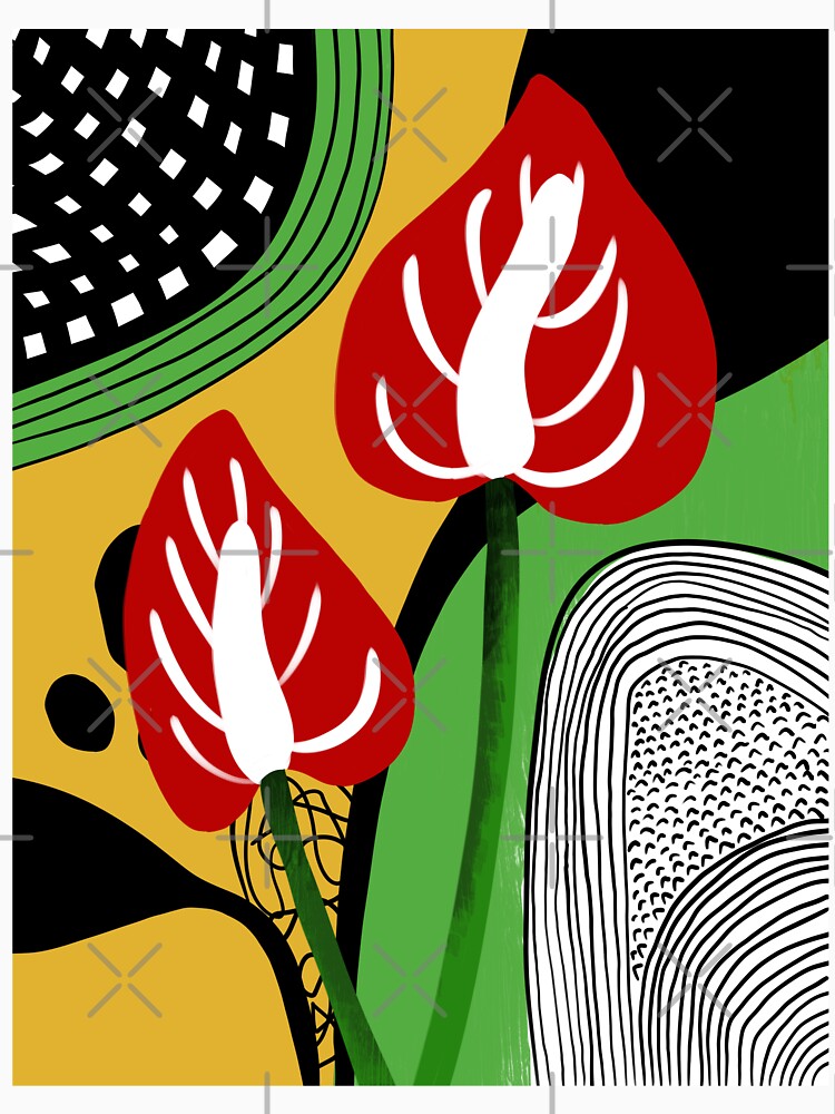The anthurium by Wilame Lima T-Shirts, Hoodie, Sweatshirt | BlankRebels.com (Image 3)