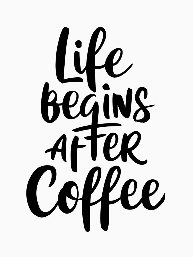 Life Begins with Coffee by Colorful-Garden