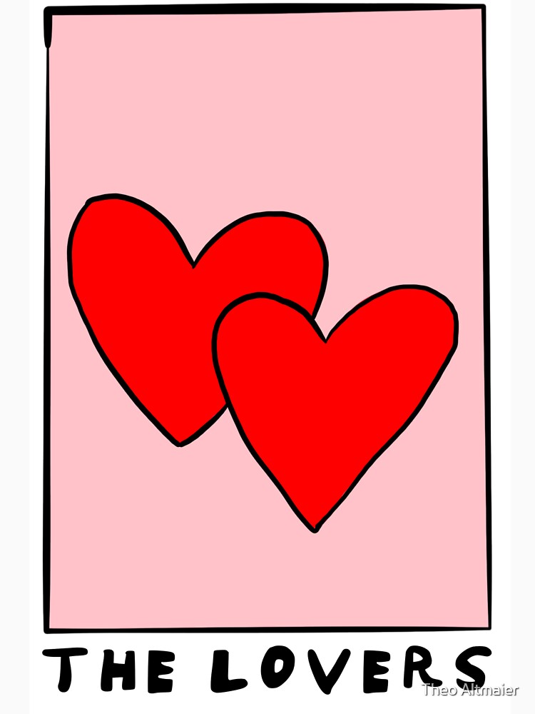 The Lovers tarot card by Theo Altmaier T-Shirts, Hoodie, Sweatshirt | BlankRebels.com (Image 3)