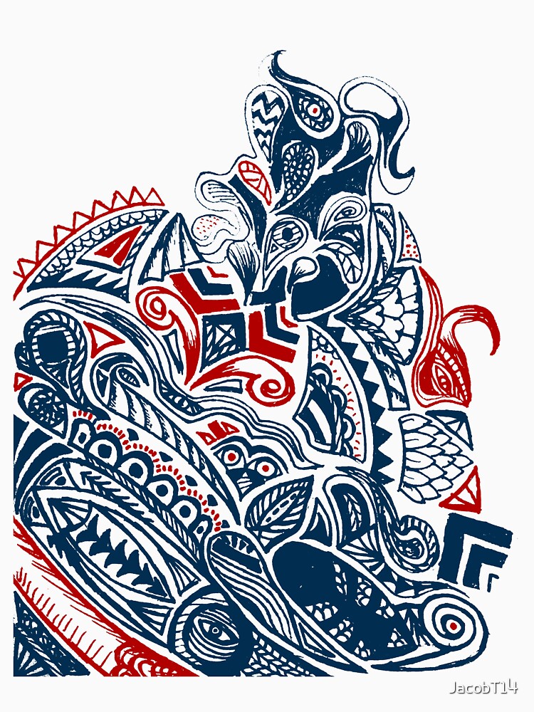 Tribal Doodle by JSpace Designs T-Shirts, Hoodie, Sweatshirt | BlankRebels.com (Image 3)
