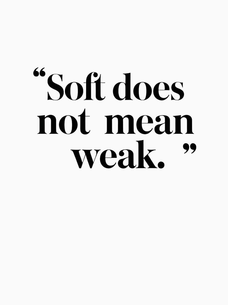 Soft Does Not Mean Weak – Nordic Minimalist Quote by Irene Catchmind T-Shirts, Hoodie, Sweatshirt | BlankRebels.com (Image 3)