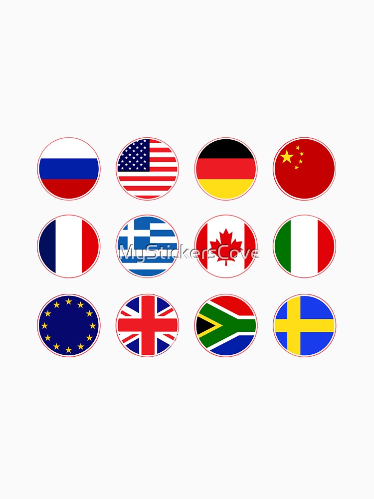 Flags - GJGJ 17 by MyStickersCove