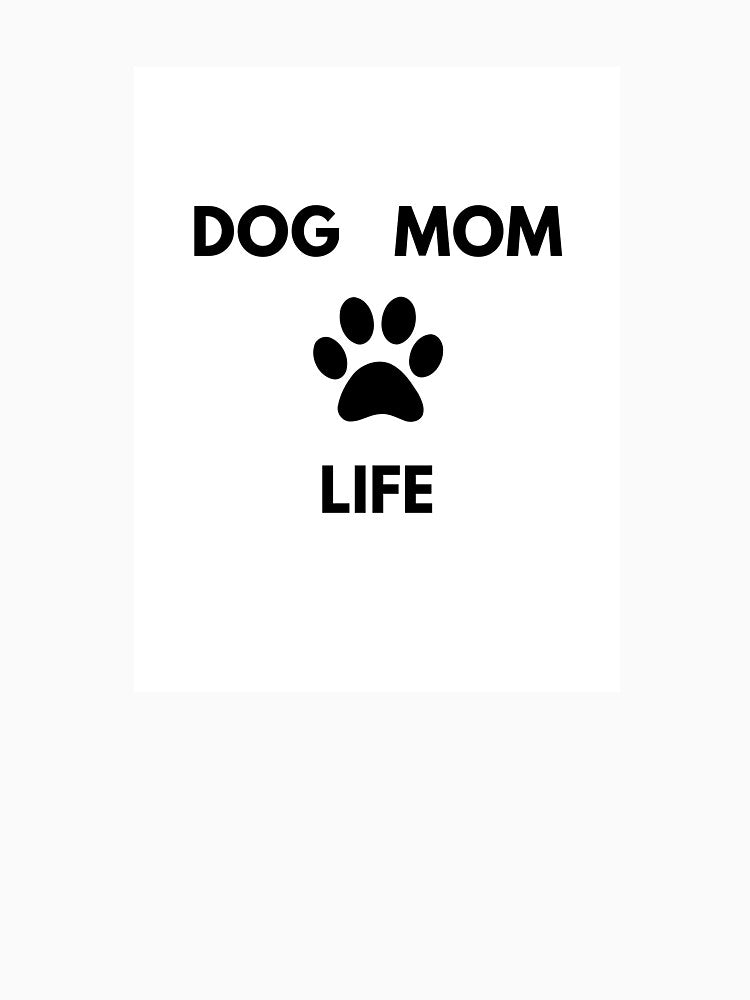 Dog Mom Life – Cute Shirt for Dog Lovers by Orange Petals Studio Hoodie, Sweatshirt | BlankRebels.com (Image 3)
