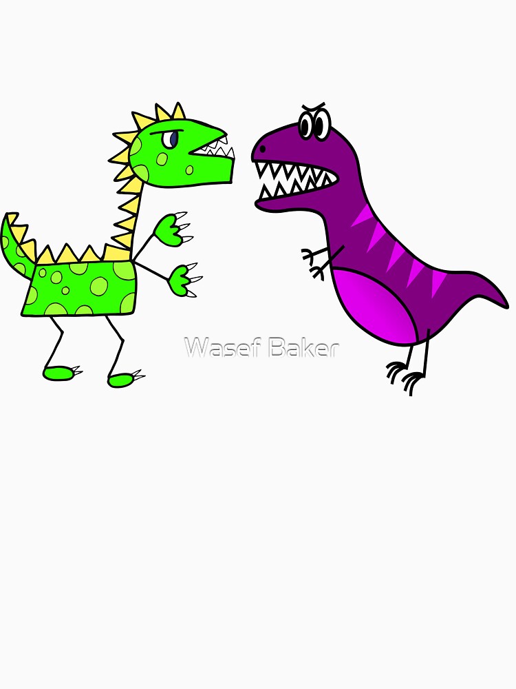 Dinosaur Couple by Wasef Baker T-Shirts, Hoodie, Sweatshirt | BlankRebels.com (Image 3)