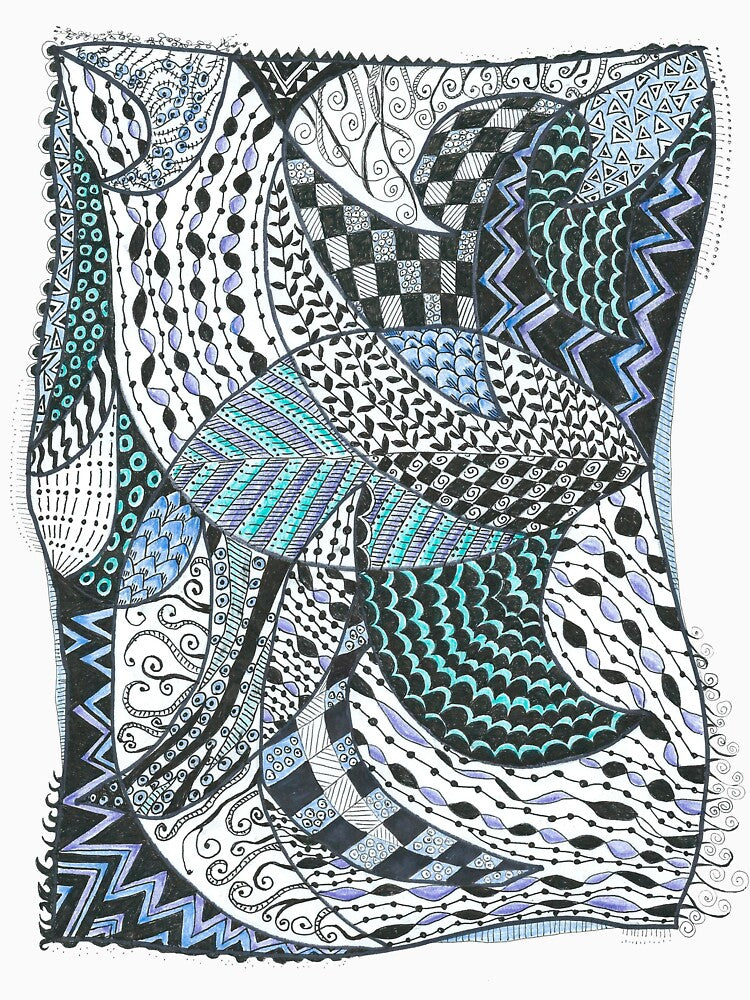 Botanical Doodle Design by JackiesTshirts T-Shirts, Hoodie, Sweatshirt | BlankRebels.com (Image 3)