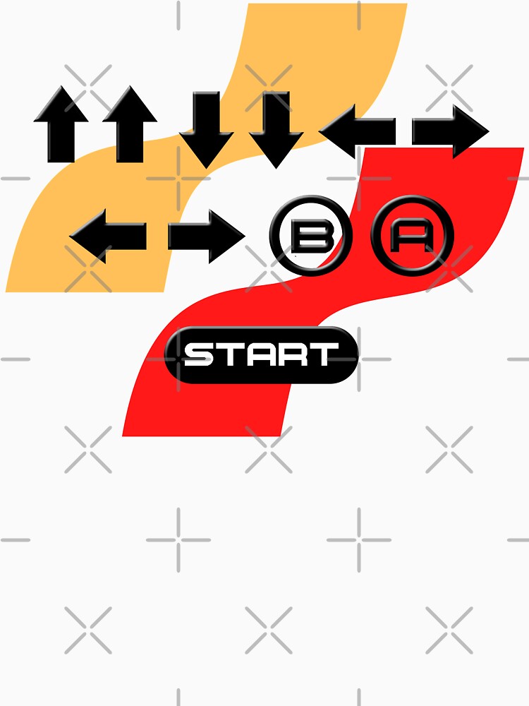 The Konami Code by PKHalford T-Shirts, Hoodie, Sweatshirt | BlankRebels.com (Image 3)