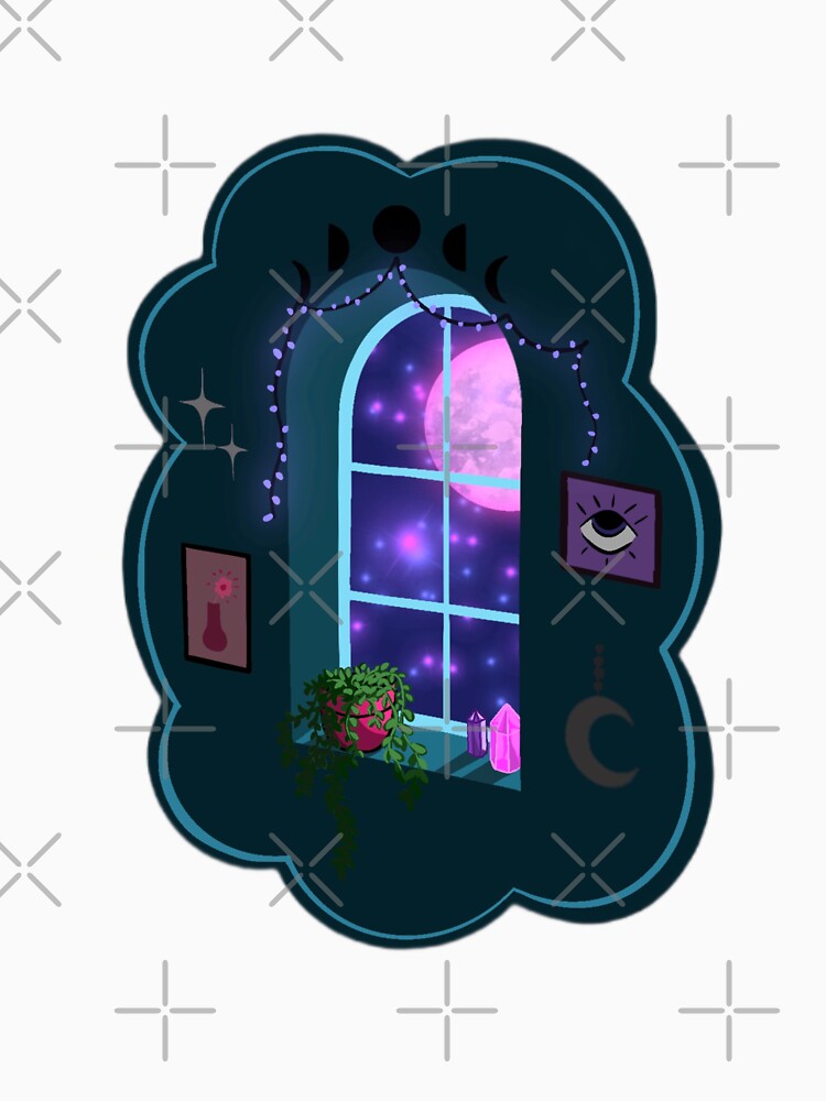 magical kawaii window by hgrasel T-Shirts, Hoodie, Sweatshirt | BlankRebels.com (Image 3)
