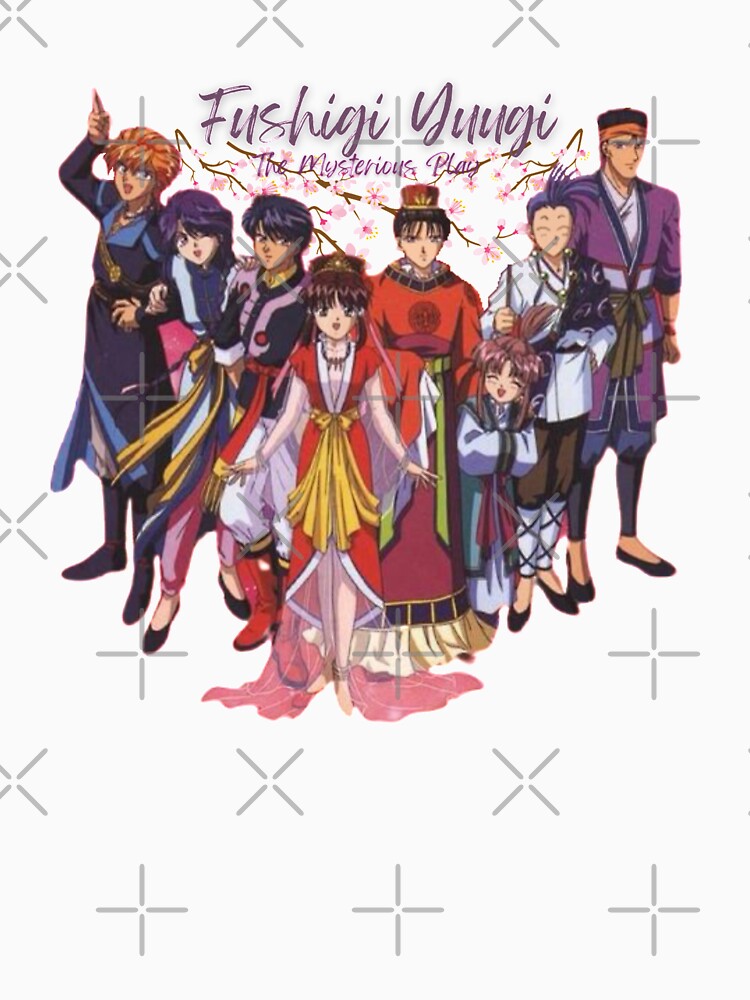Fushigi Yuugi Group With Title - ORIGINAL by SillyFun.redbubble.com by SillyFun T-Shirts, Hoodie, Sweatshirt (Image 3)
