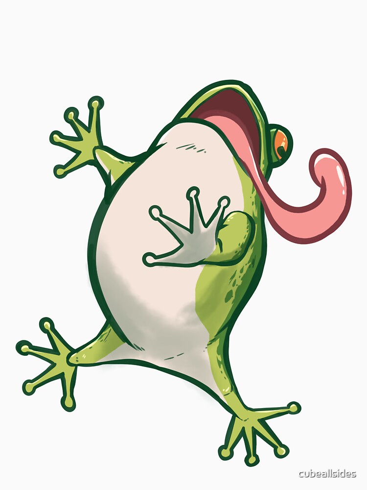 Meme frog by cubeallsides T-Shirts, Hoodie, Sweatshirt | BlankRebels.com (Image 3)