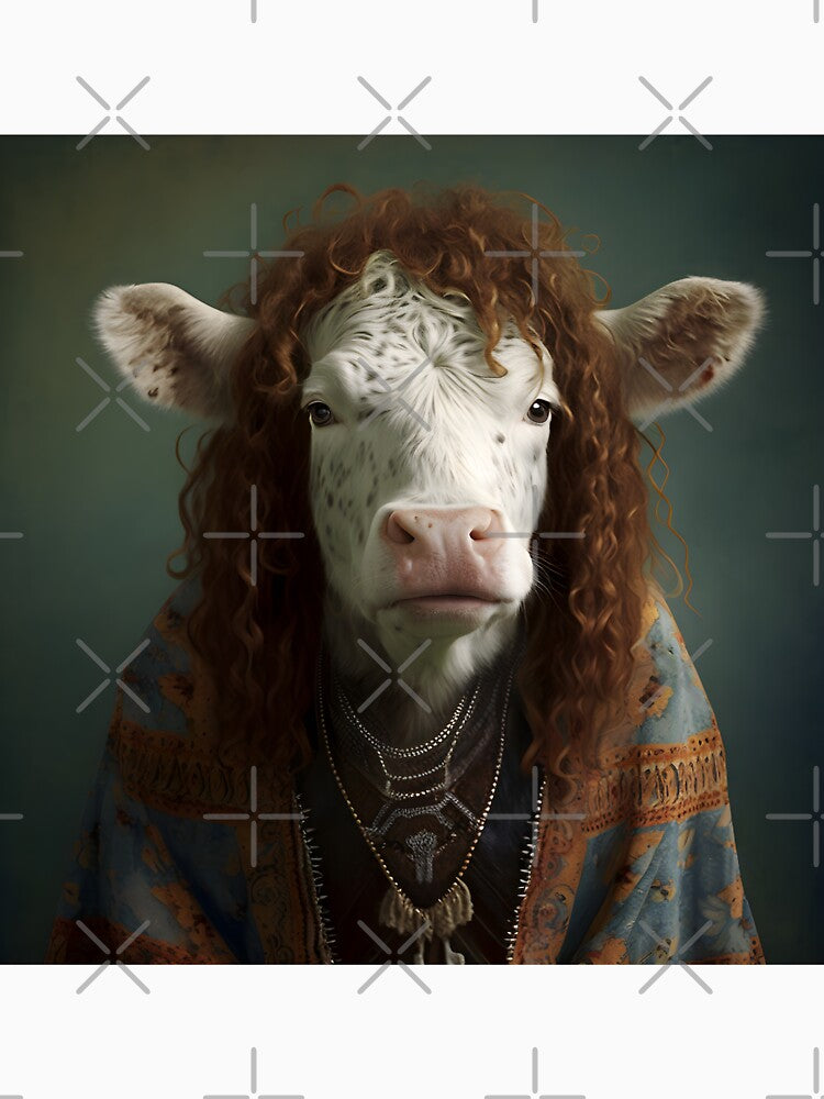 Hippie Cow by Chrisjeffries24 T-Shirts, Hoodie, Sweatshirt | BlankRebels.com (Image 3)