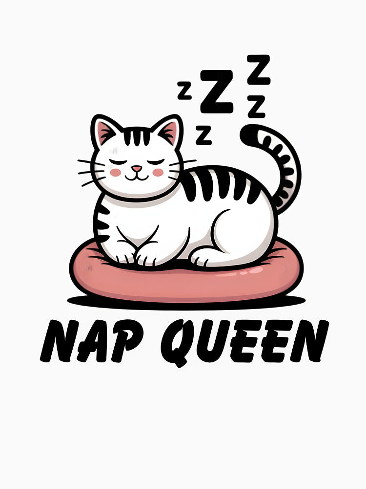 Cute Sleeping Cat, Funny Gift for Cat Lovers by Print Era T-Shirts, Hoodie, Sweatshirt | BlankRebels.com (Image 3)