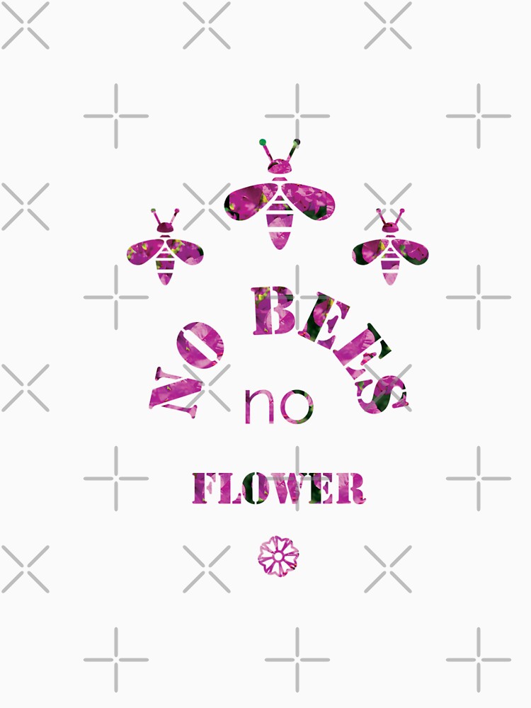 Bees And Flowers Purple by ArtBySymone T-Shirts, Hoodie, Sweatshirt | BlankRebels.com (Image 3)