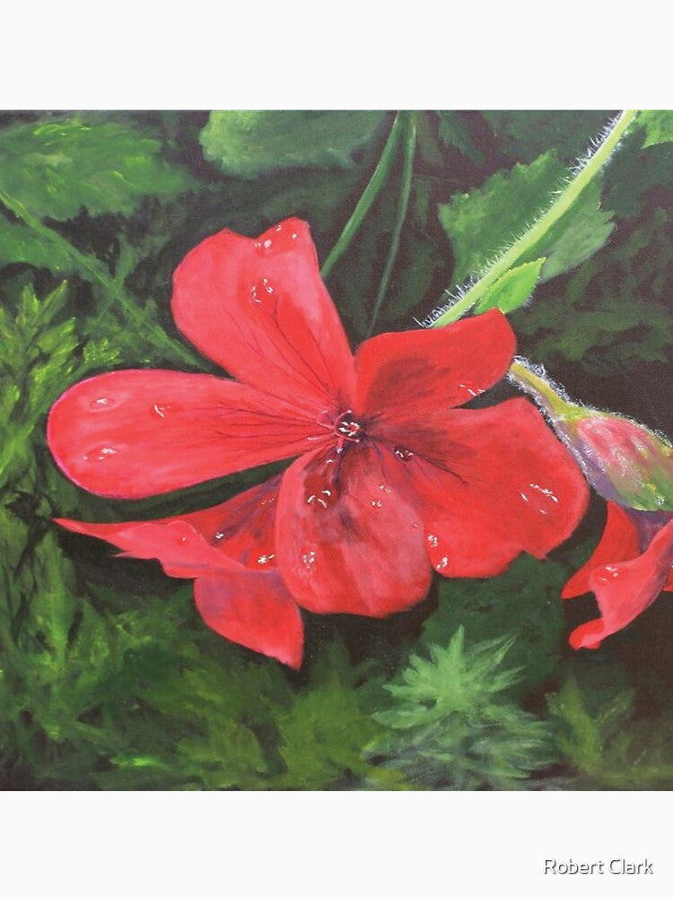 Red Flower by Robert Clark T-Shirts, Hoodie, Sweatshirt | BlankRebels.com (Image 3)