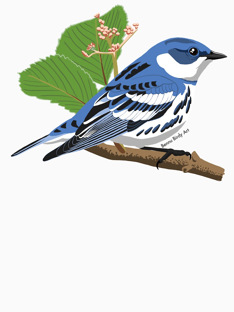 Cerulean Warbler by BennuBirdy
