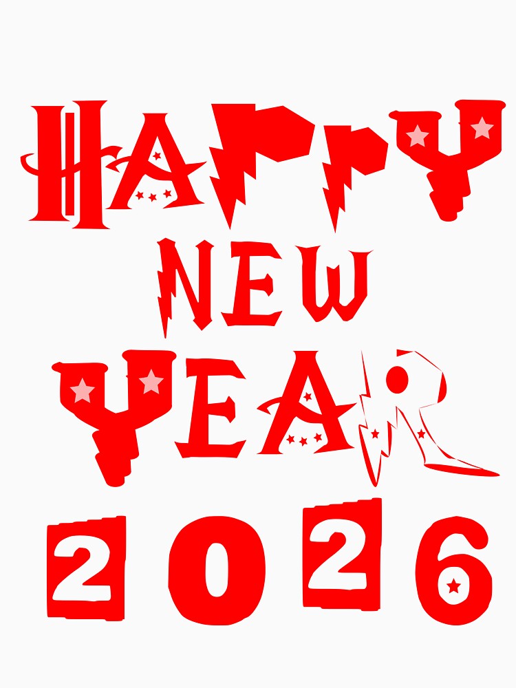 Happy New Year 2026 by ShuaibDesigns T-Shirts, Hoodie, Sweatshirt | BlankRebels.com (Image 3)
