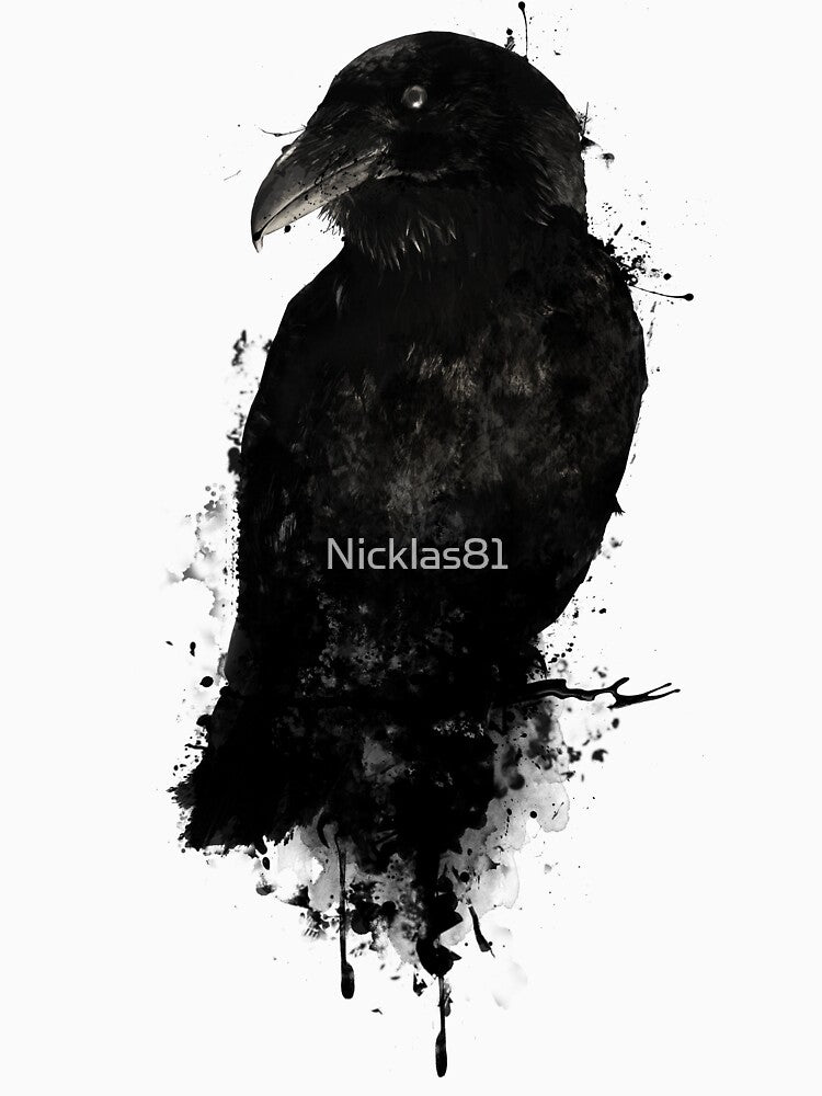 The Raven by Nicklas81 T-Shirts, Hoodie, Sweatshirt | BlankRebels.com (Image 3)