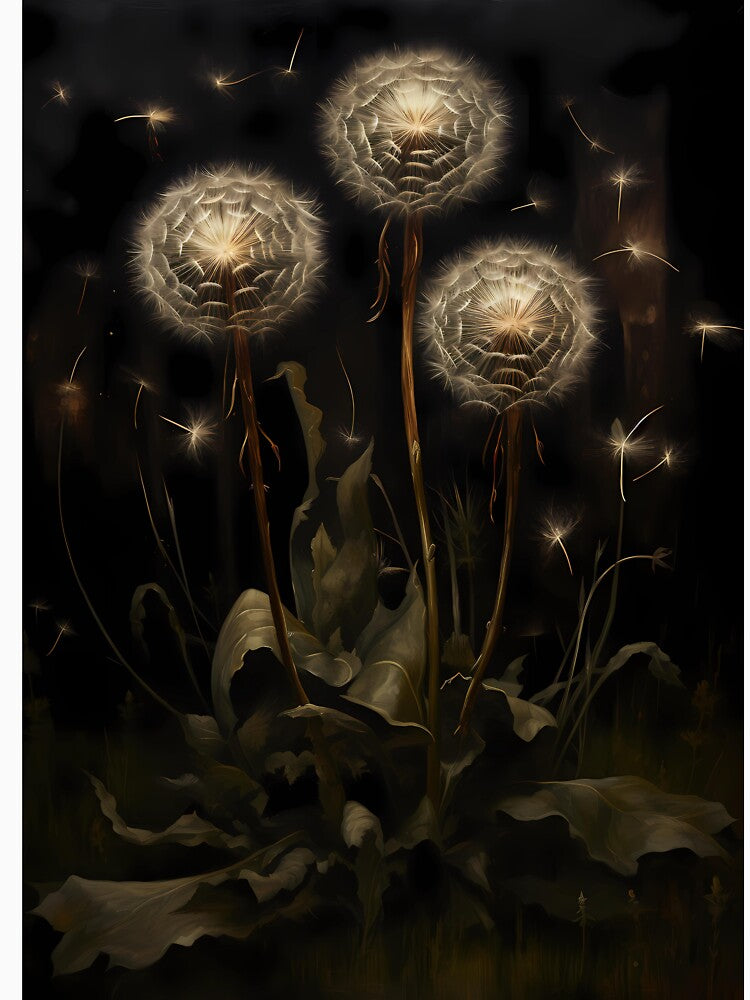 Magical dandelions dark academia gothic cottagecore decor by Mehak  Khan T-Shirts, Hoodie, Sweatshirt (Image 3)