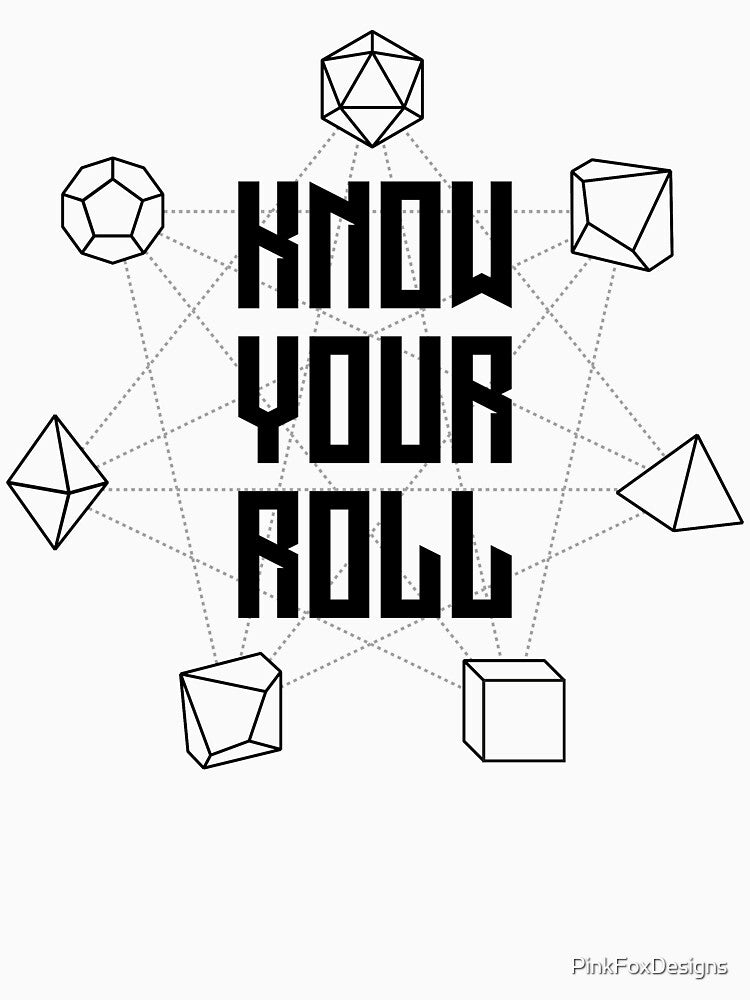 Know Your Roll - Black by PinkFoxDesigns T-Shirts, Hoodie, Sweatshirt | BlankRebels.com (Image 3)