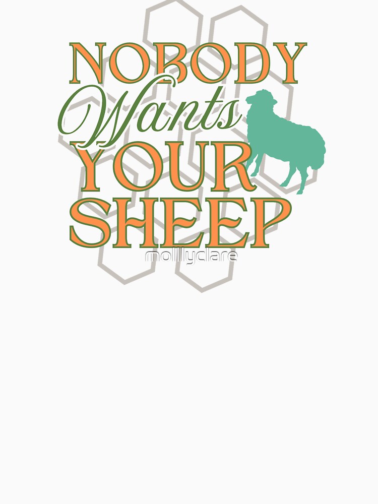 Nobody Wants Your Sheep Game Night by Stickers by @molllyclare T-Shirts, Hoodie, Sweatshirt | BlankRebels.com (Image 3)