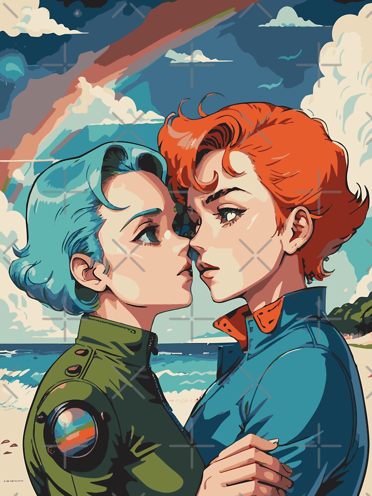 cute lesbian by Catherinewoke T-Shirts, Hoodie, Sweatshirt | BlankRebels.com (Image 3)