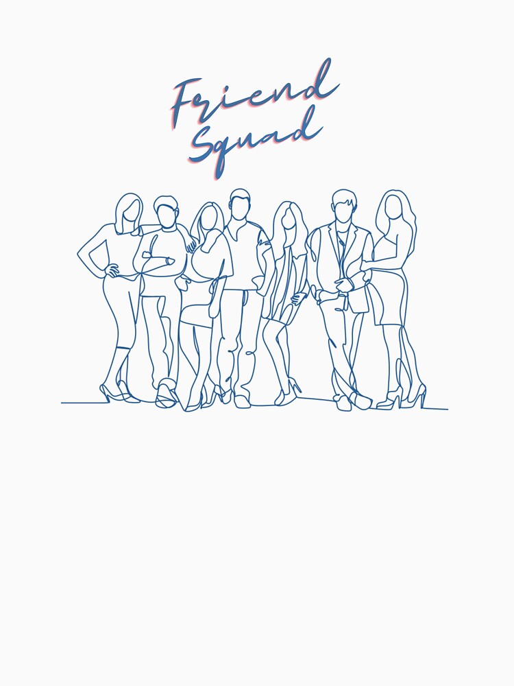 Friend squad by Hight-low-view T-Shirts, Hoodie, Sweatshirt | BlankRebels.com (Image 3)