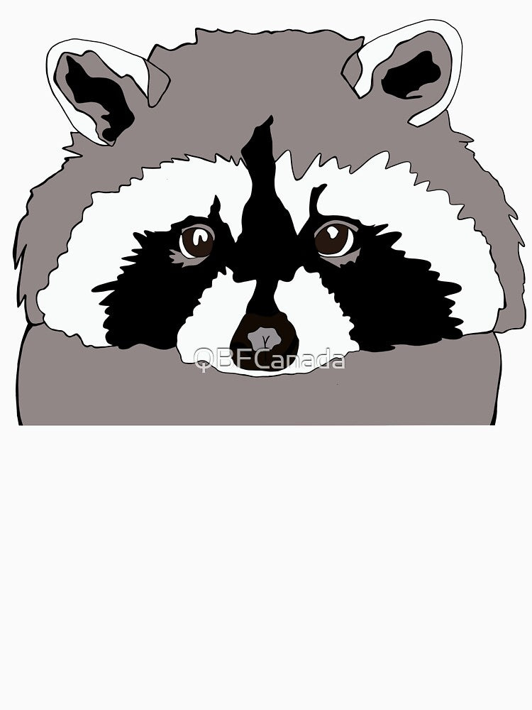 Raccoon by Quick Brown Fox Canada T-Shirts, Hoodie, Sweatshirt | BlankRebels.com (Image 3)