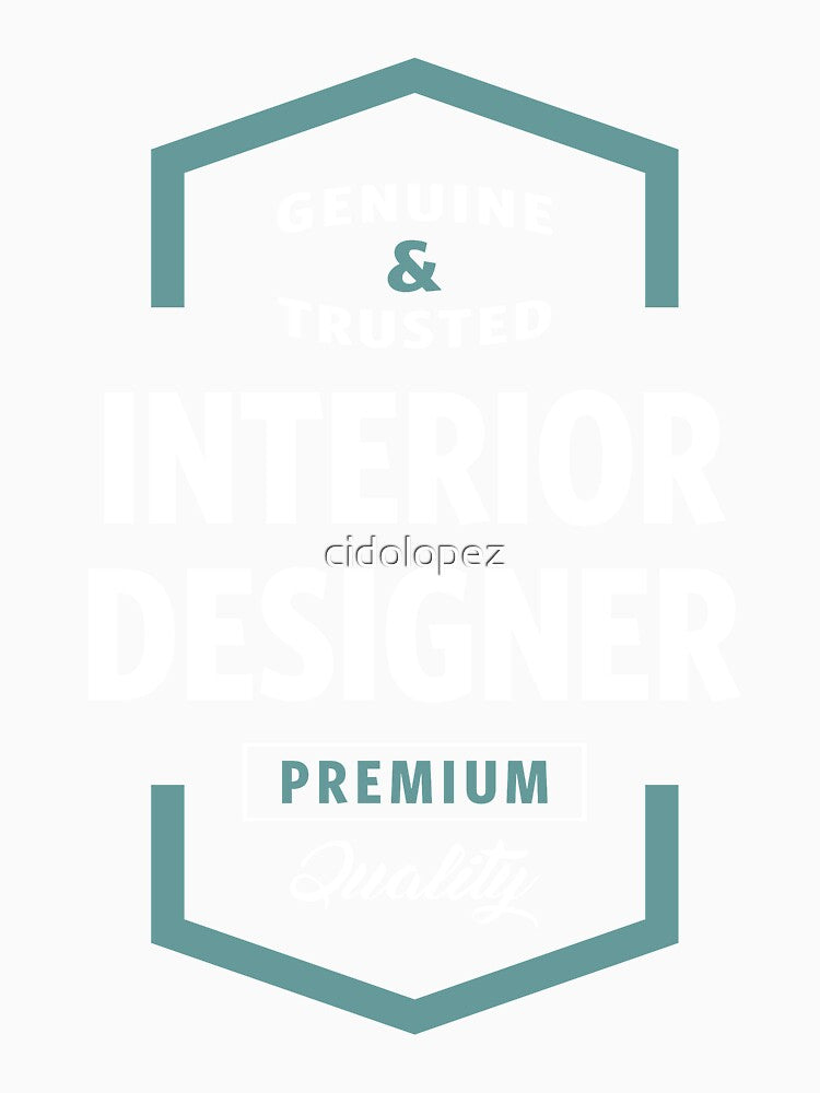 Interior Designer Logo Tees by cidolopez