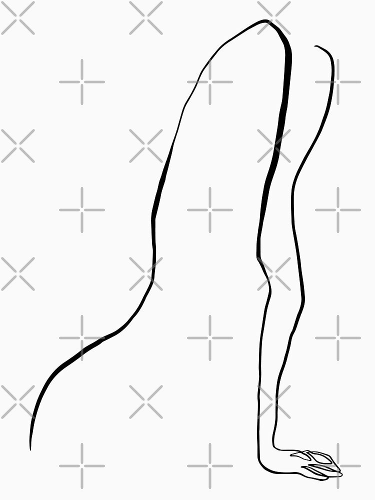 Stand body - Minimal line art by InspiRin T-Shirts, Hoodie, Sweatshirt | BlankRebels.com (Image 3)