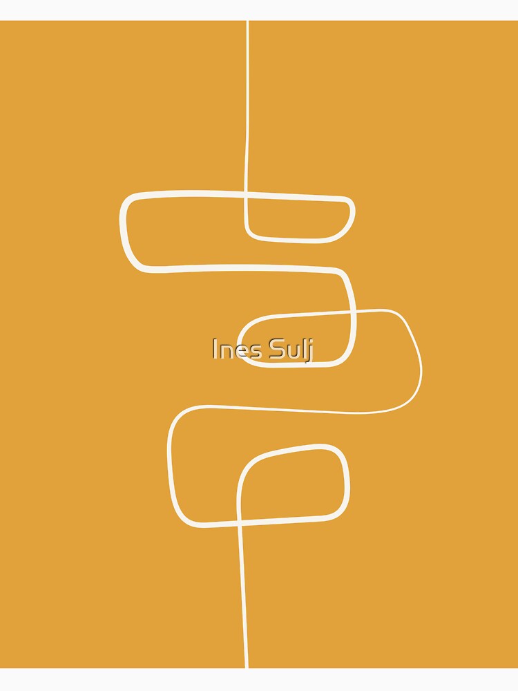Minimalist Abstract Line Art 03-03 by PAPER MOON art & design T-Shirts, Hoodie, Sweatshirt | BlankRebels.com (Image 3)