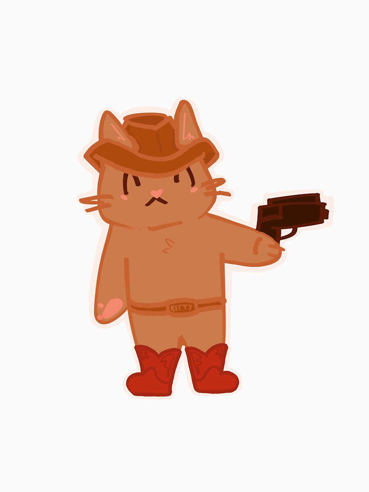 Cowboy cat by hxctate T-Shirts, Hoodie, Sweatshirt | BlankRebels.com (Image 3)