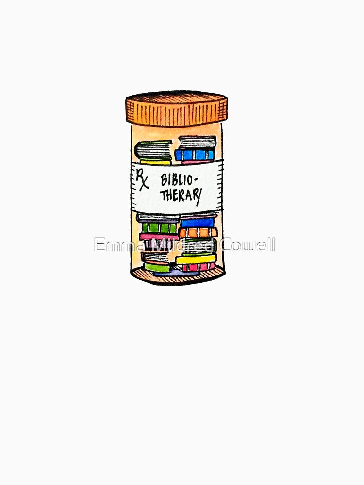 Prescription for Books by Emma Mildred Cowell T-Shirts, Hoodie, Sweatshirt | BlankRebels.com (Image 3)
