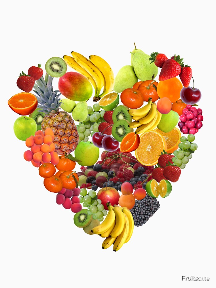 Fruitarian Heart by Fruitsome T-Shirts, Hoodie, Sweatshirt | BlankRebels.com (Image 3)