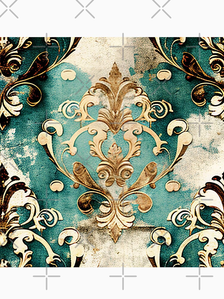 Versailles Grunge Pattern by SamJanner T-Shirts, Hoodie, Sweatshirt | BlankRebels.com (Image 2)